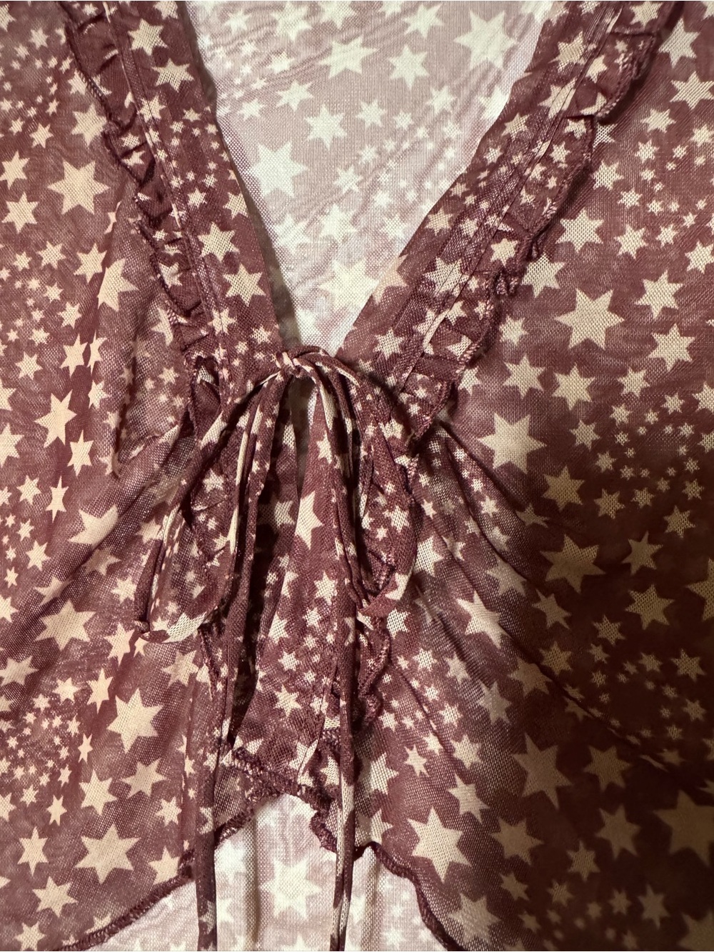 Free People Marne mesh top Star Mesh Top - Picture 8 of 8